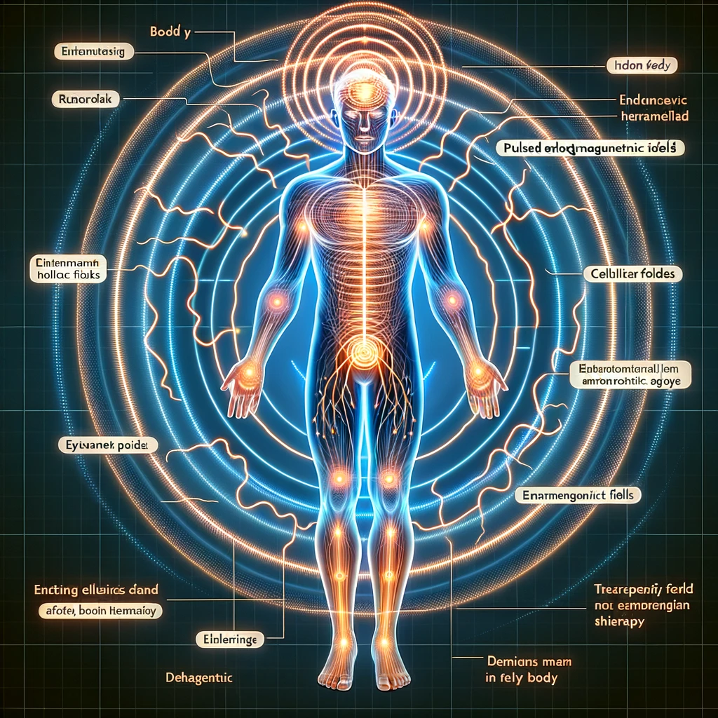 Diagram illustrating PEMF Therapy